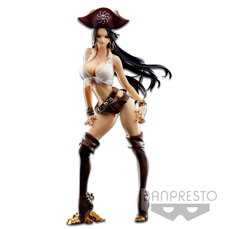 One Piece Figure Flag Diamond Ship Boa Hancock 23 cm