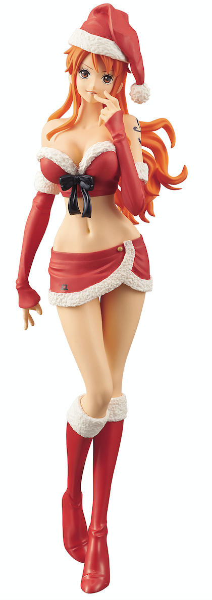 One Piece Figure Glitter & Glamours Nami Christmas Style A 25 cm