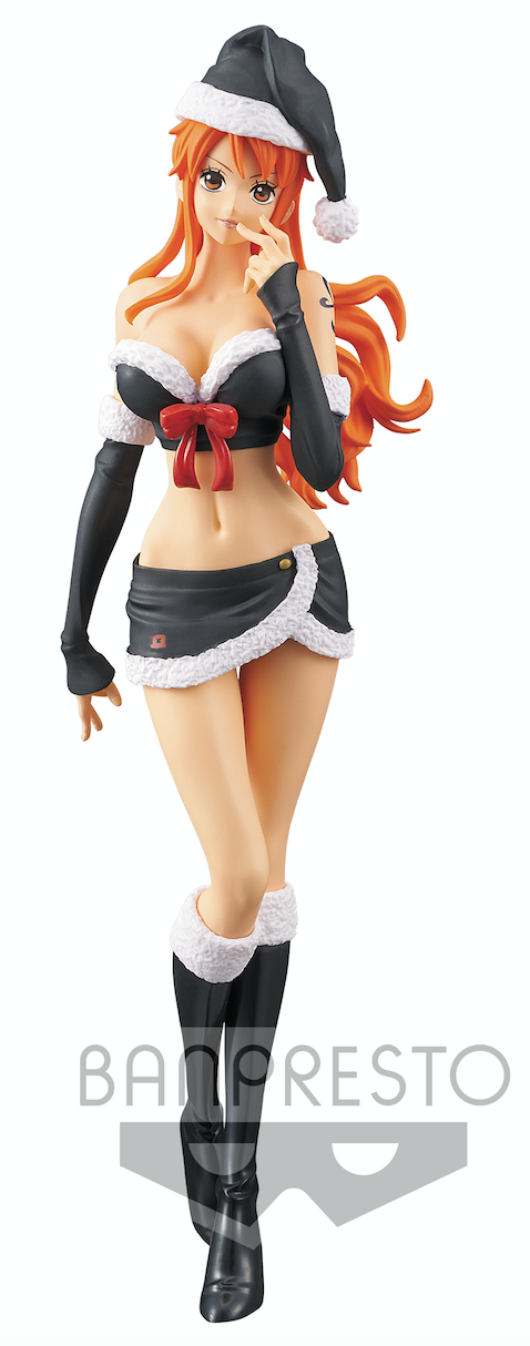 One Piece Figure Glitter & Glamours Nami Christmas Style B 25 cm