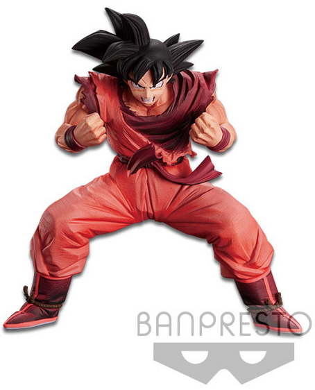 Dragon Ball Super Figure Son Goku Fes!! Kaioh Ken Son Goku 14cm