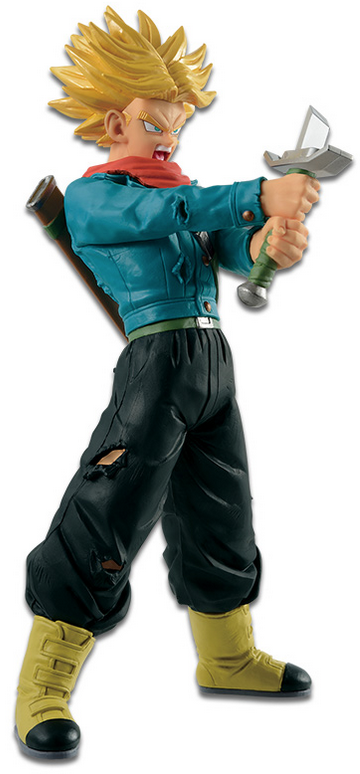 Dragon Ball Super Figure Final Hope Slash! Super Saiyan 2 Trunks with Blade of Hope 24 cm