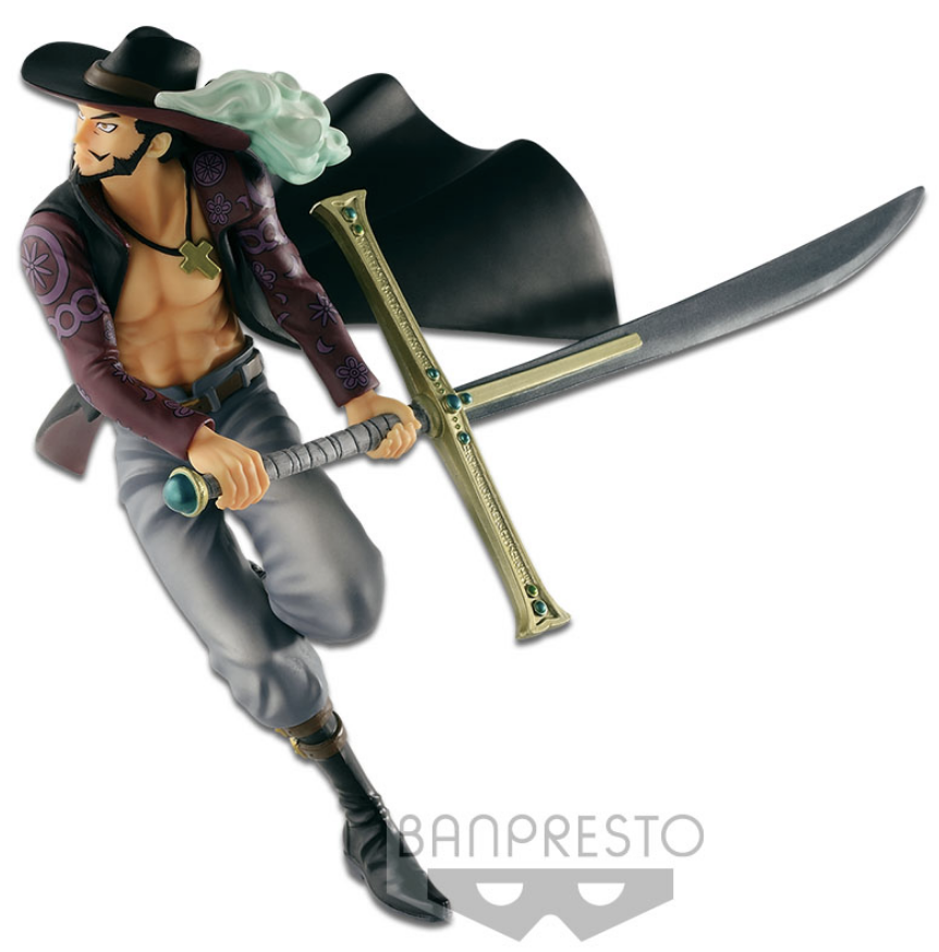 One Piece World Figure Colloseum Vol. 3 - Dracule “Hawk Eyes” Mihawk 17 cm