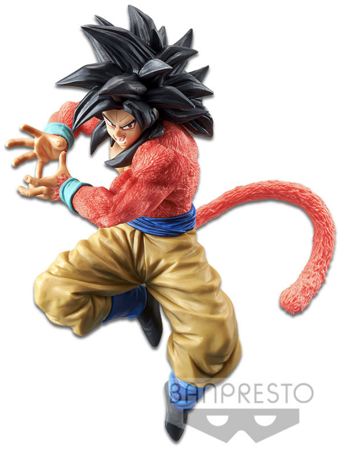 Dragon Ball Gt Figure Super Saiyan 4 Goku X10 Kamehameha