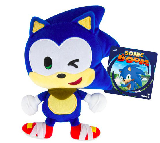 Sonic Boom - Big Head Sonic Wink Plush (Small)