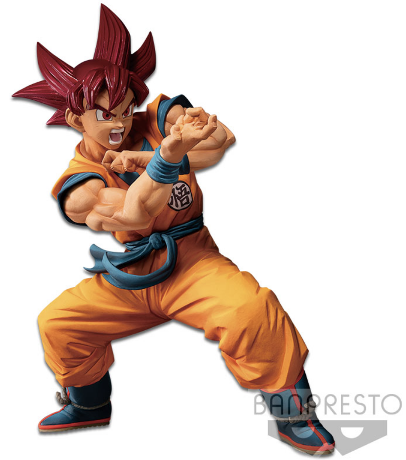 Dragon Ball Super Figure Blood of Saiyans Special IV Super Saiyan God Son Goku