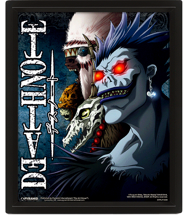 Death Note - Shinigami 3D Lenticular Poster