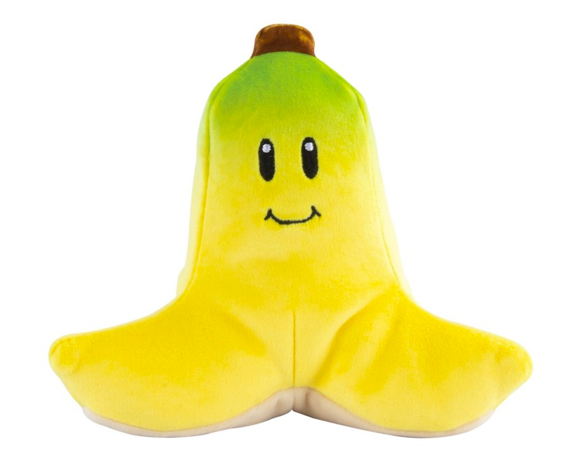 Mocchi-Mocchi Mario Kart Banana Junior Plush