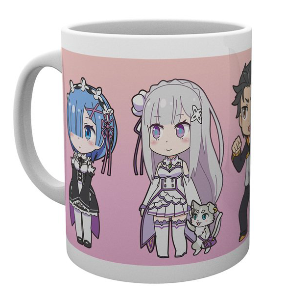 Re:ZERO -Starting Life in Another World-, - Mug - 325 ml / 11oz - Chibi
