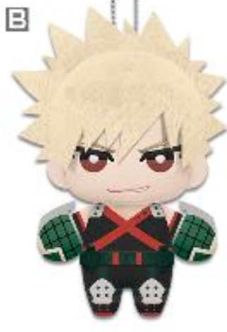 My Hero Academia Tomonui Plush Assort Series 1 Katsuki Bakugo