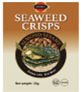 Roasted Nori Seaweed Crisps with Almonds & Sesame Seeds 35g