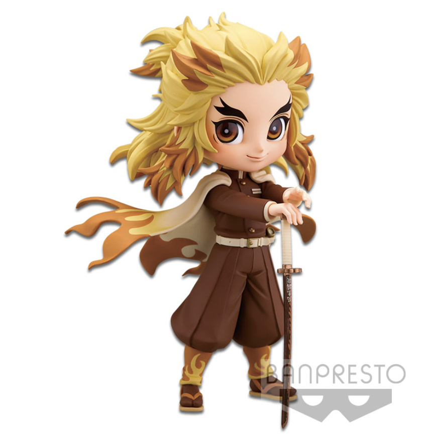 Demon Slayer: Kimetsu no Yaiba Figure Q Posket Kyojuro Rengoku Ver. B