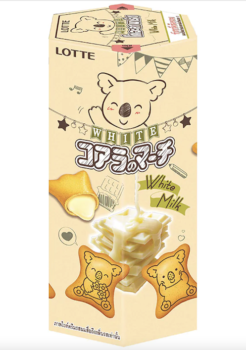 Lotte Koala's March White Milk 37g