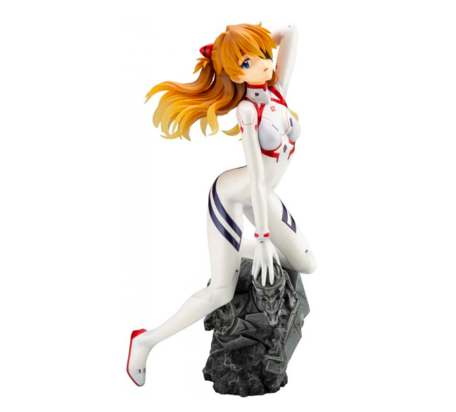 Neon Genesis Evangelion Asuka Shikinami Langley White Plugsuit Ver. Statue