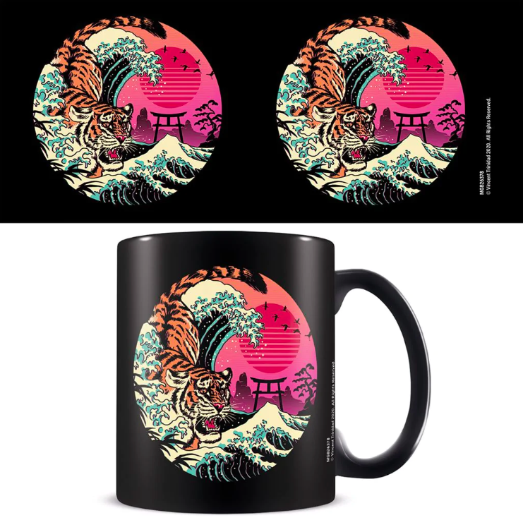 Vincent Trinidad - Mug - Rad Tiger Wave