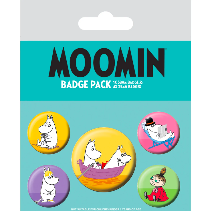 Moomin - Badge Pack