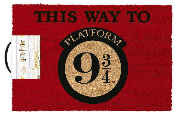 Harry Potter - Doormat - This Way To Platform 9 3/4