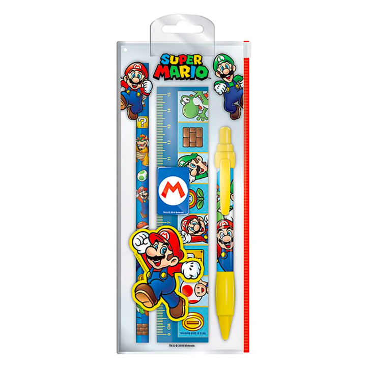 Nintendo - Super Mario Stationary Set - Characters