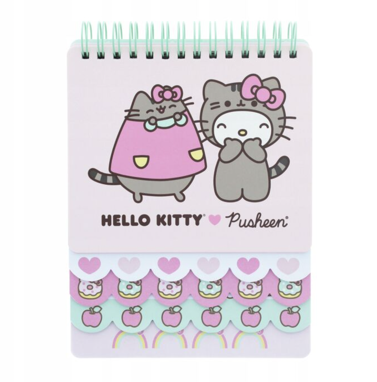 Kitty x Pusheen Layered Notebook