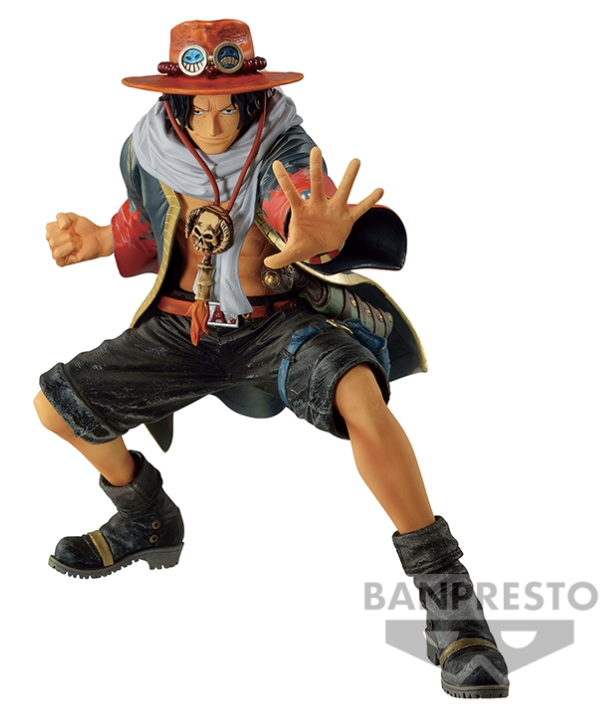 One Piece Figure Banpresto Chronicle Master Stars Piece The Portgas D. Ace III