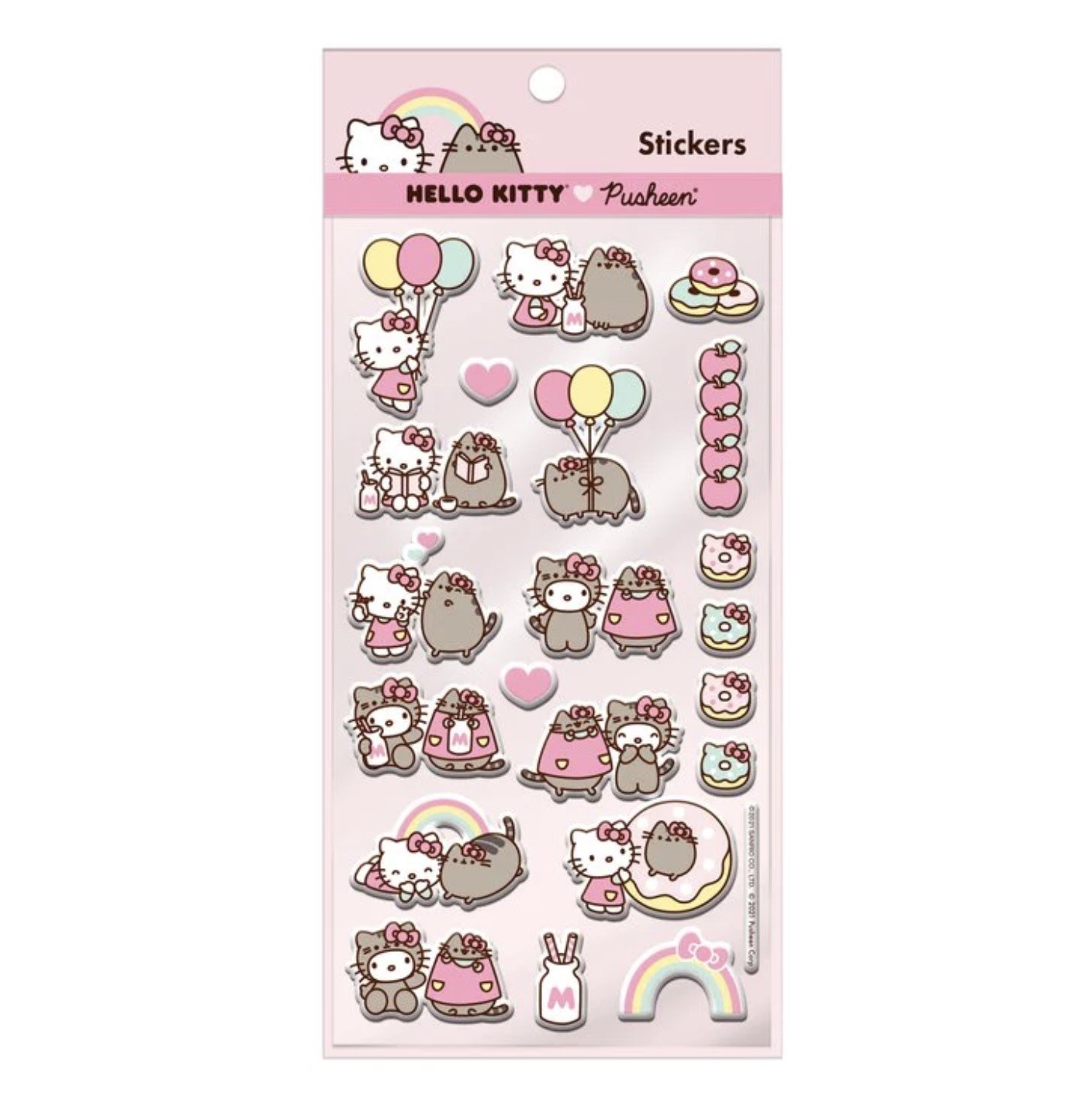 Kitty x Pusheen Stickers