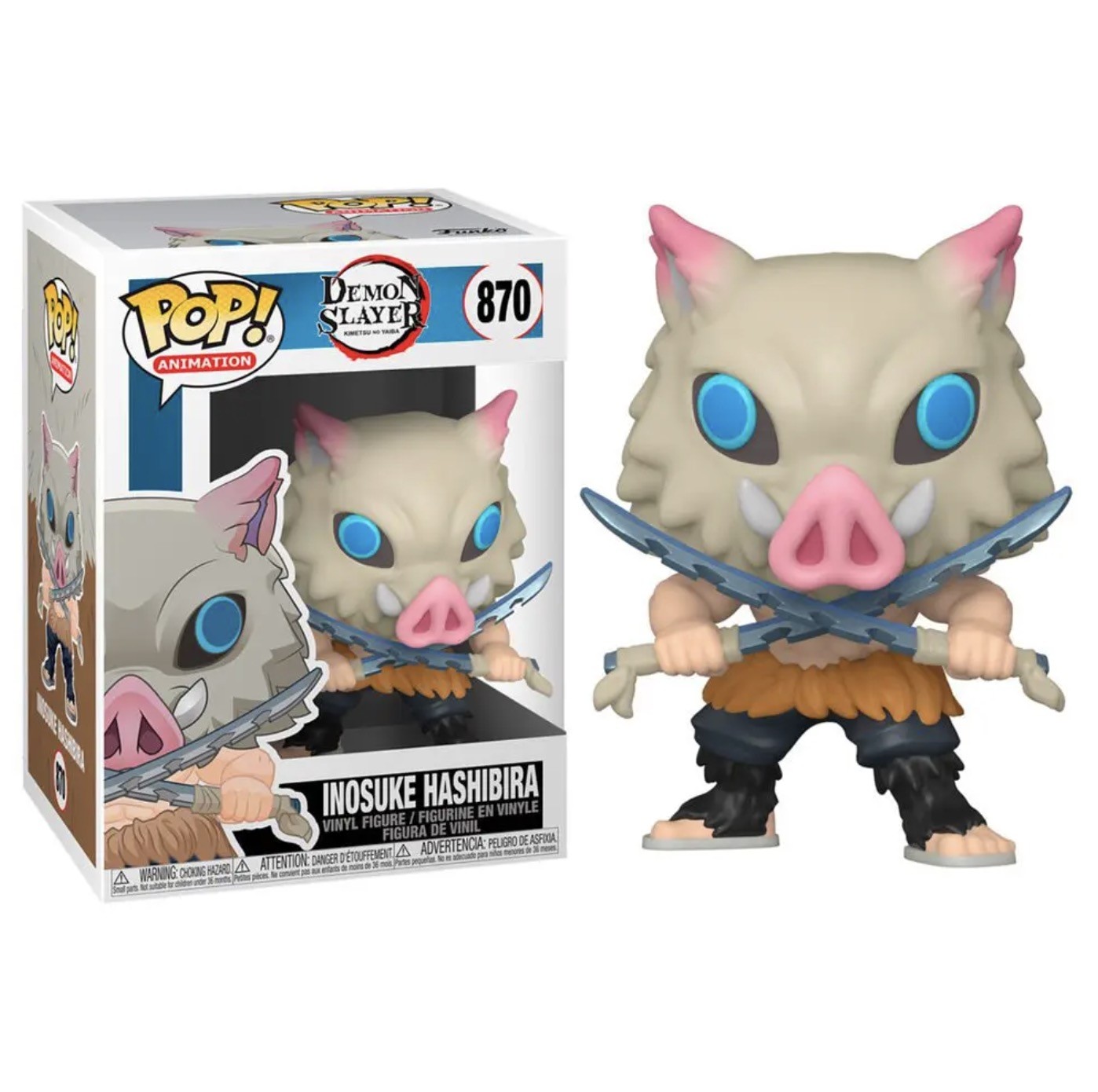 POP! Vinyl: Demon Slayer: Kimetsu no Yaiba - Inosuke Hashibira