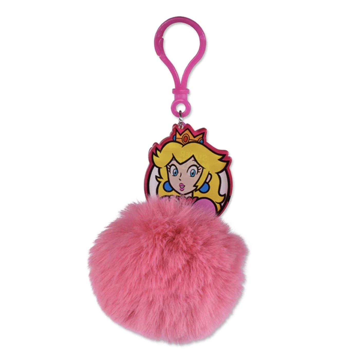 Super Mario Keychain (Princess Peach)