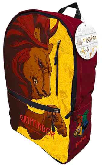 5050293861395 Pyramid Harry Potter Backpack Intricate Houses Gryffindor