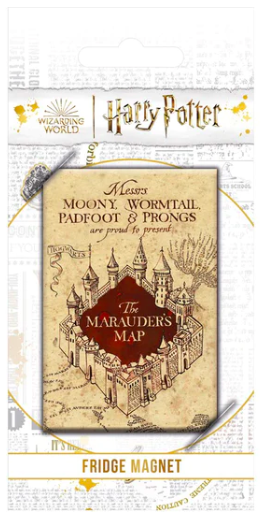 Harry Potter - Fridge Magnet - The Marauders Map