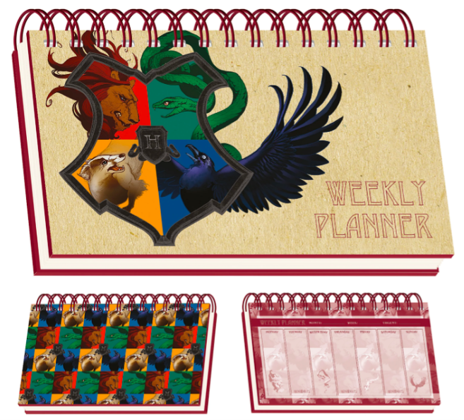 Harry Potter - Weekly Planner - Intricate Houses