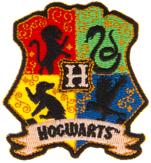 Harry Potter - Iron-On Patch - Hogwarts Crest 1