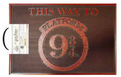 Harry Potter - Rubber Doormat - Platform 9 3/4