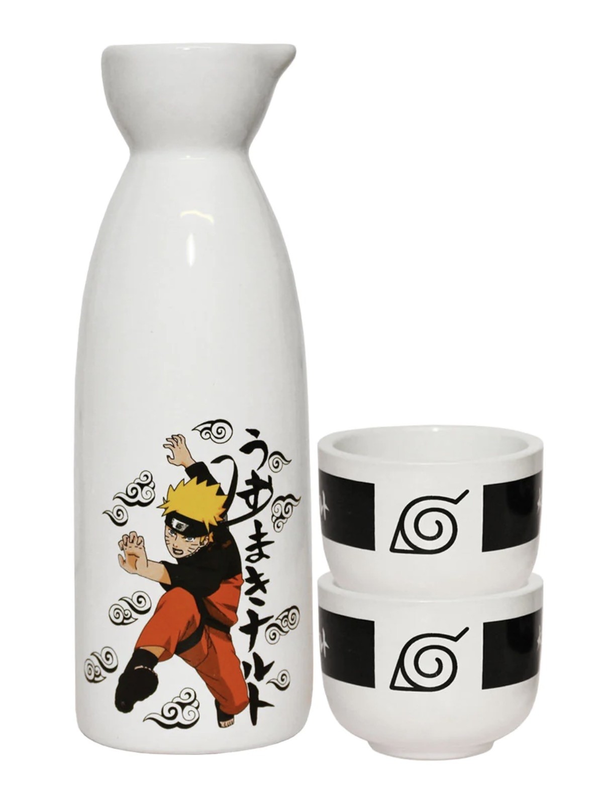 Naruto Shippuden - 3 Piece Ceramic Sake Set