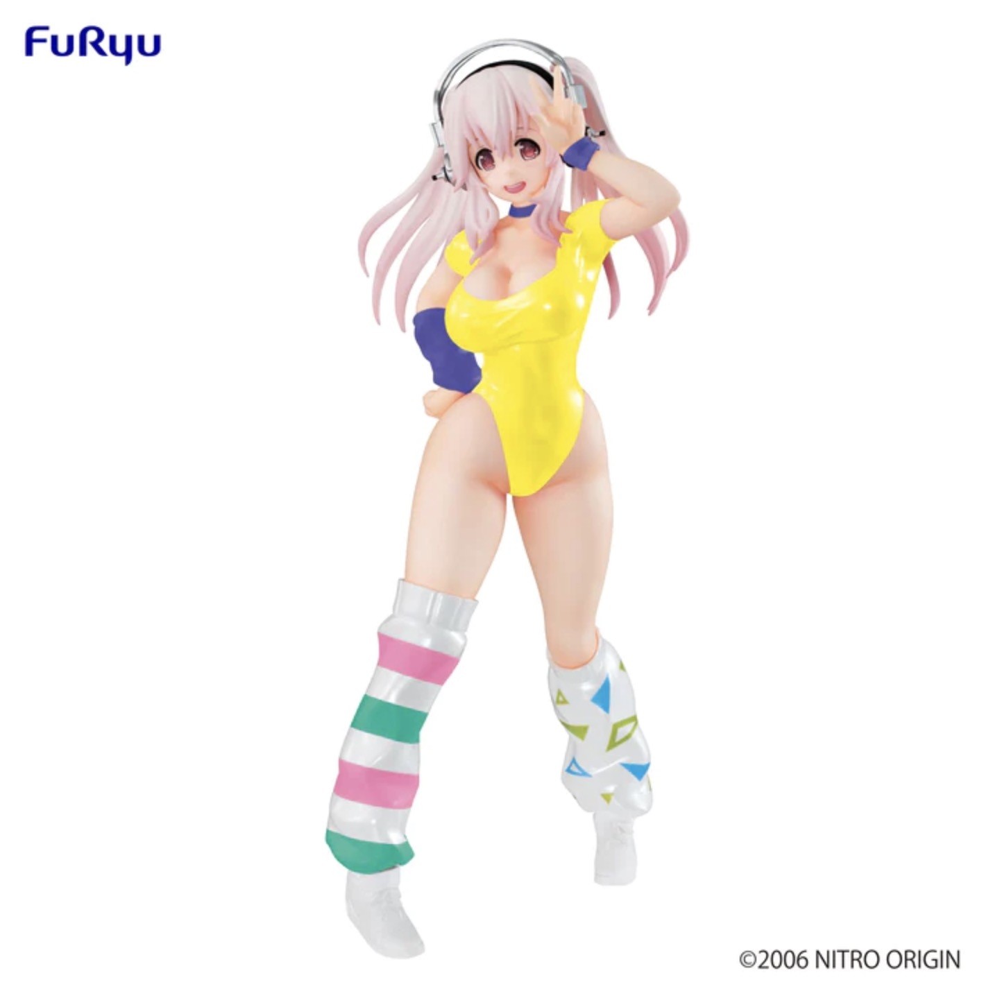 Super Sonico Concept Figure 80's Another Colour / Yellow