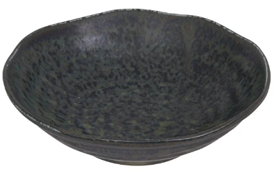 Onyx Noir Shallow Bowl 16.5x5cm
