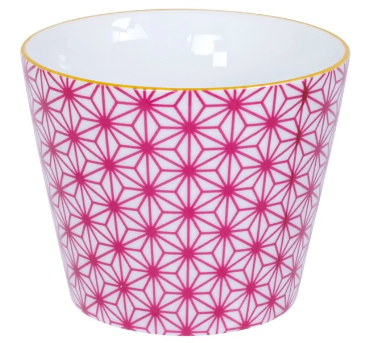 Pink Cup Star/Wave 8.3x6.5cm 180ml