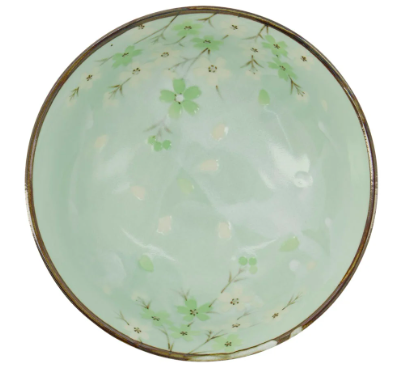 Green Cosmos Bowl 17x9cm 900ml