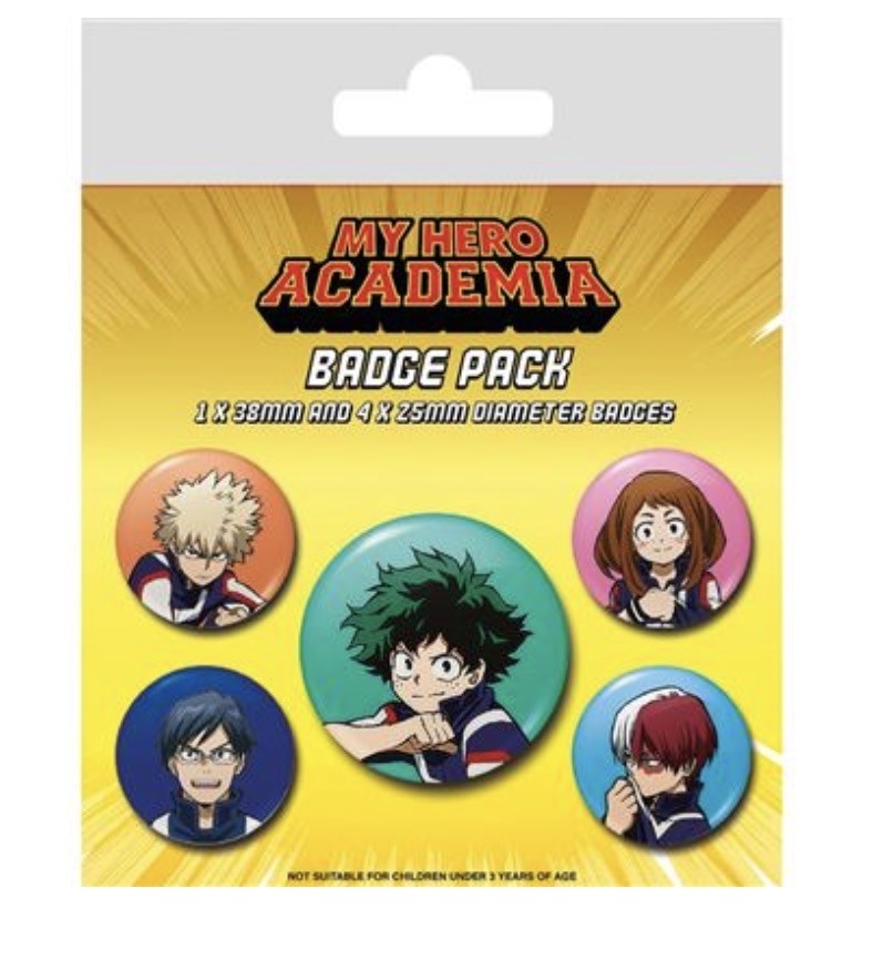 My Hero Academia - Badge Pack - Team
