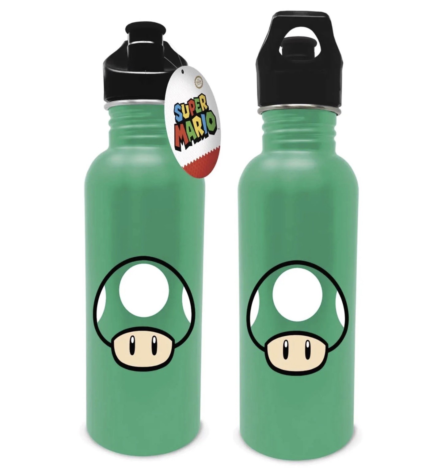 Nintendo - Metal Canteen Bottle - Mushroom