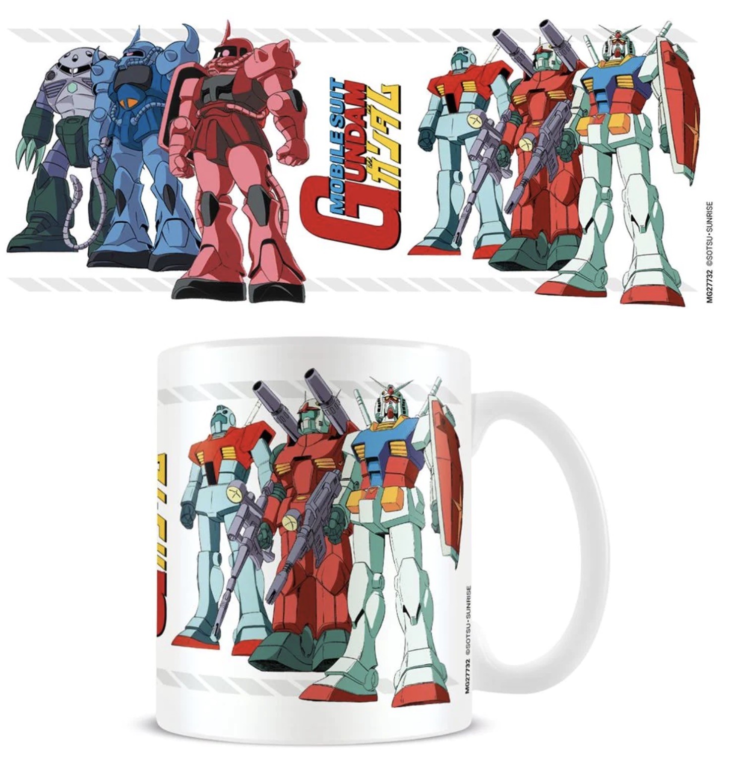 Gundam - Mug - Line Up