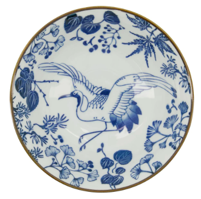 Flora Japonica Ramen Bowl Crane 21x7.8cm 1000ml