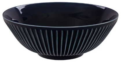 TonoTamaki Ramen Bowl Line Blue 20.7x7.5cm 