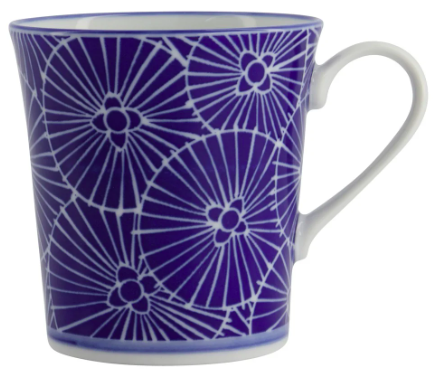 Wagasa Japanese Umbrella Mug 12x9x9.5cm 300ml