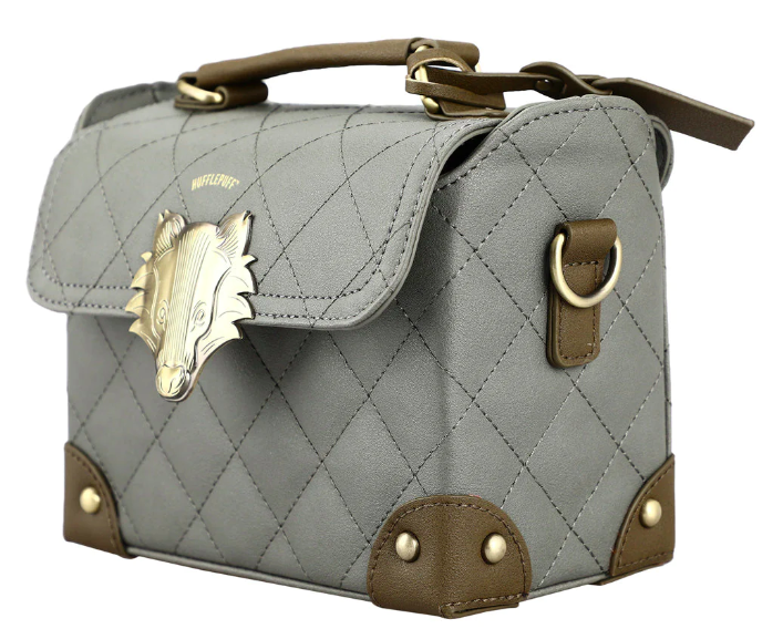 Harry Potter Hufflepuff Premium House Mini Trunk Cross Body Handbag