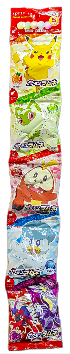 LOTTE Pokemon Ramune Hard Candy 5 Packs 60g