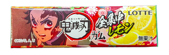 LOTTE Kimetsu No Yaiba Chewing Gum 30g