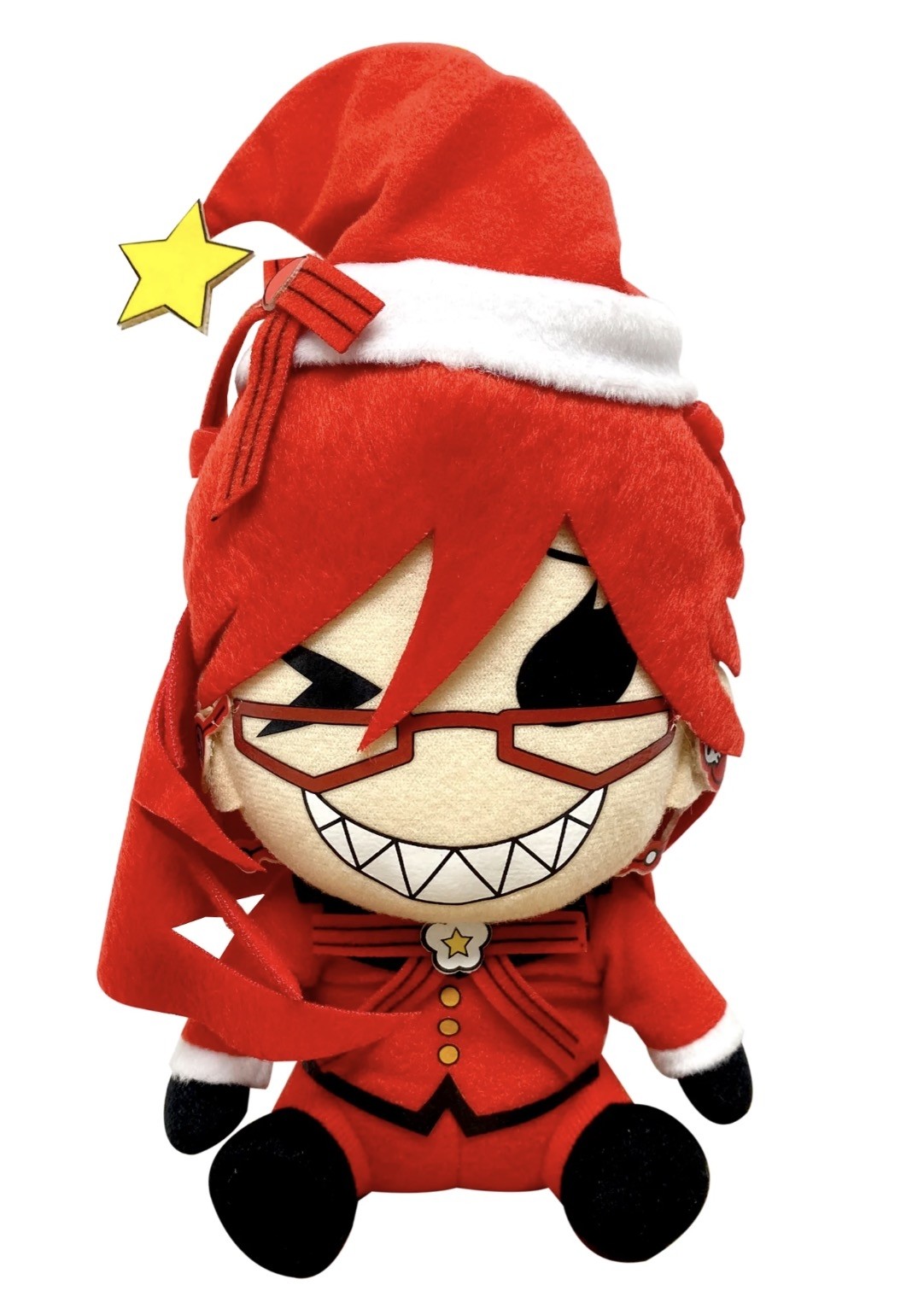 Black Butler - Grell Christmas Dress Plush