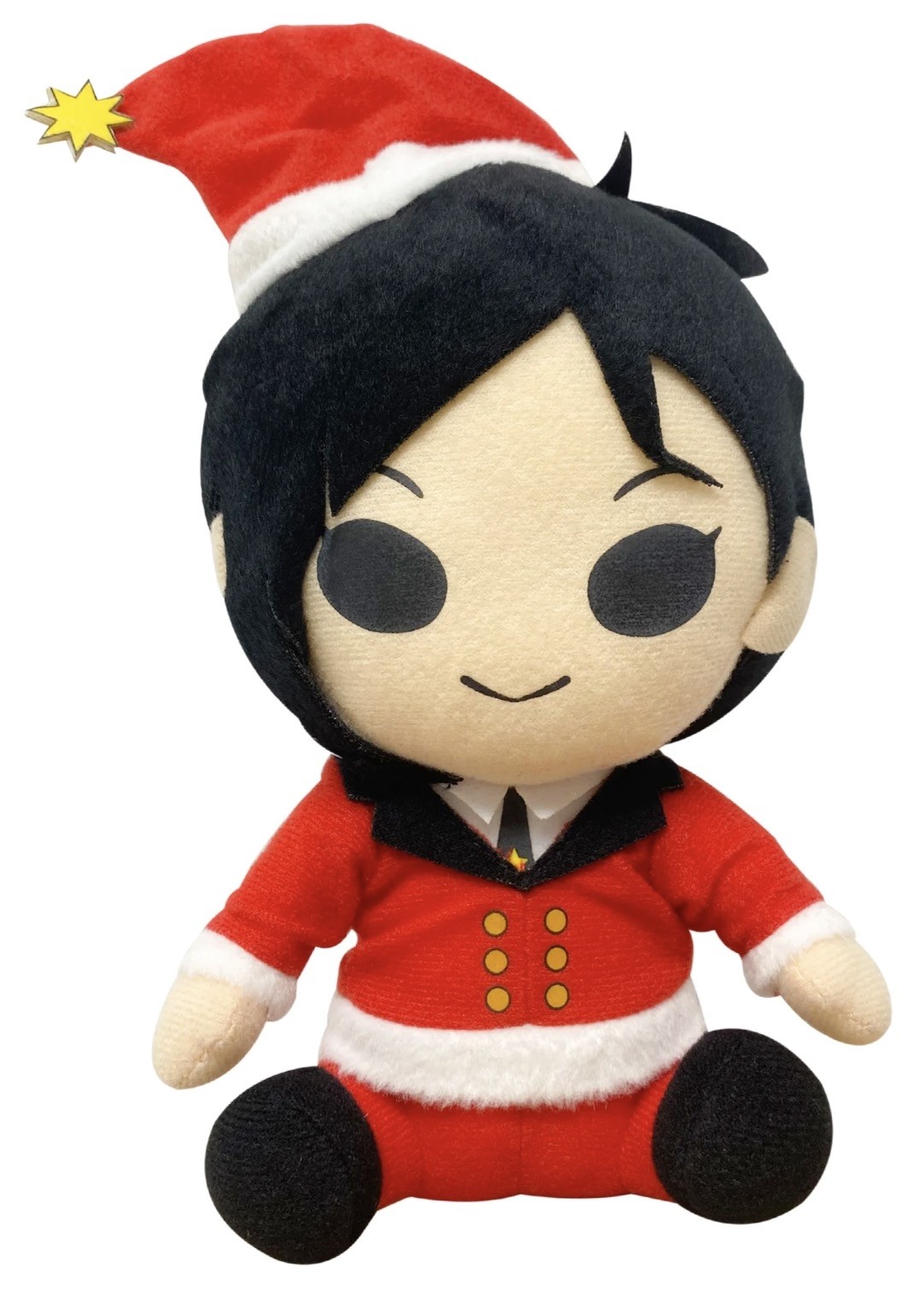 Black Butler - Sebastian Michaelis Christmas Dress Plush 6"
