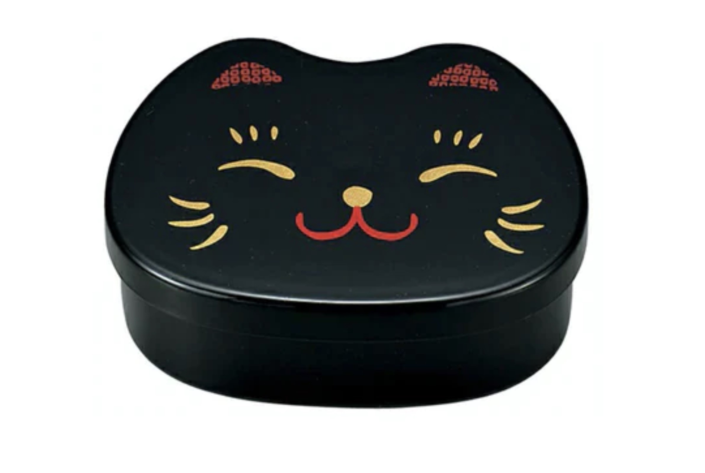 Hakoya Kao Neko Bento | Black