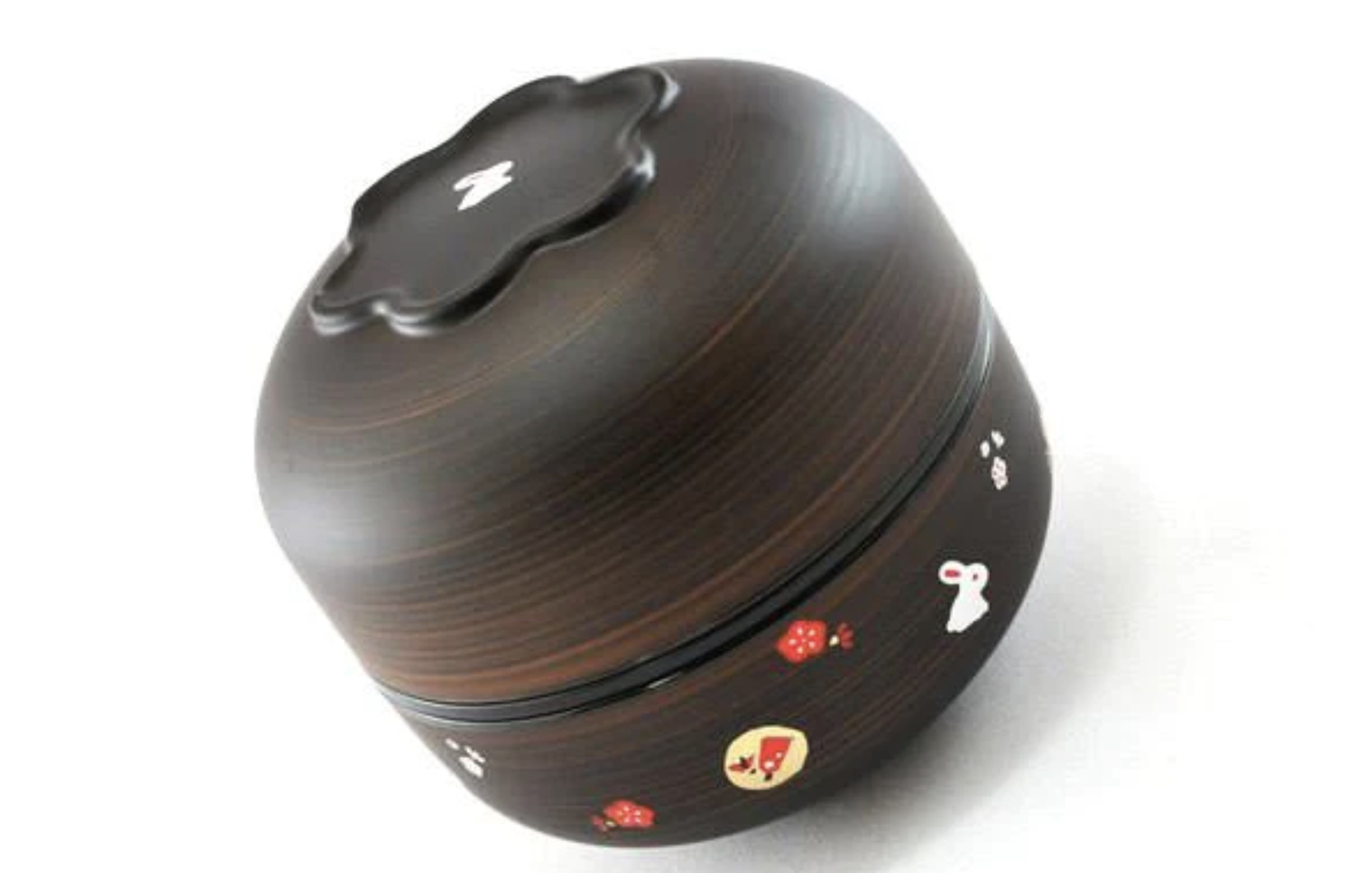 Hakoya Wanwan and bowl usagi | Dark Mokume
