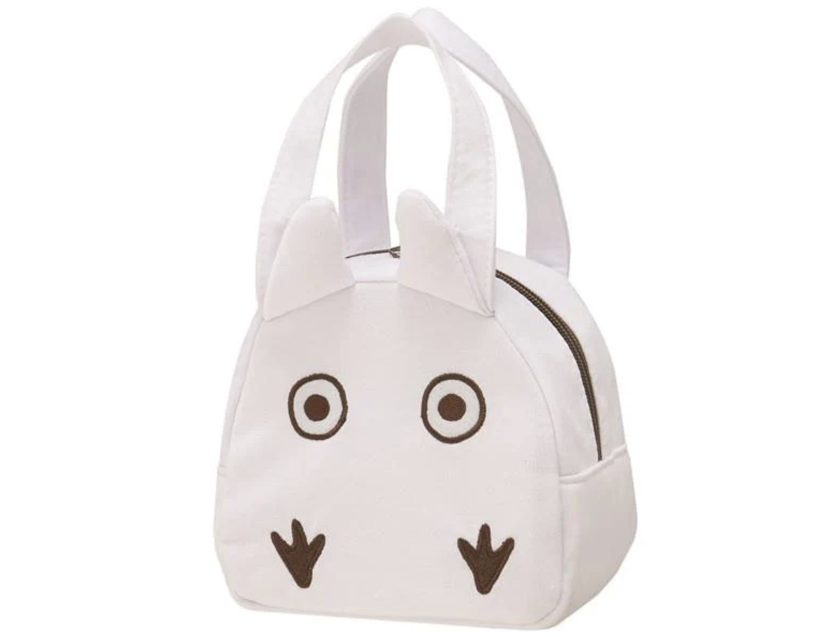 Skater Totoro Bento Bag | Chibi White